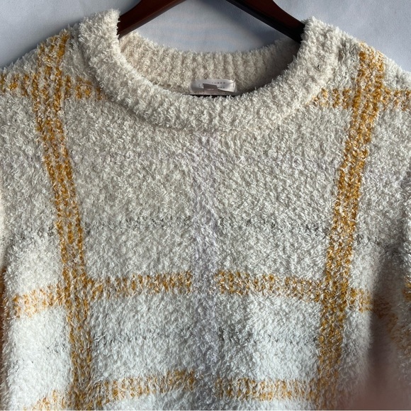 Women's LC Lauren Conrad Cream & Yellow Sweater - Picture 3 of 8